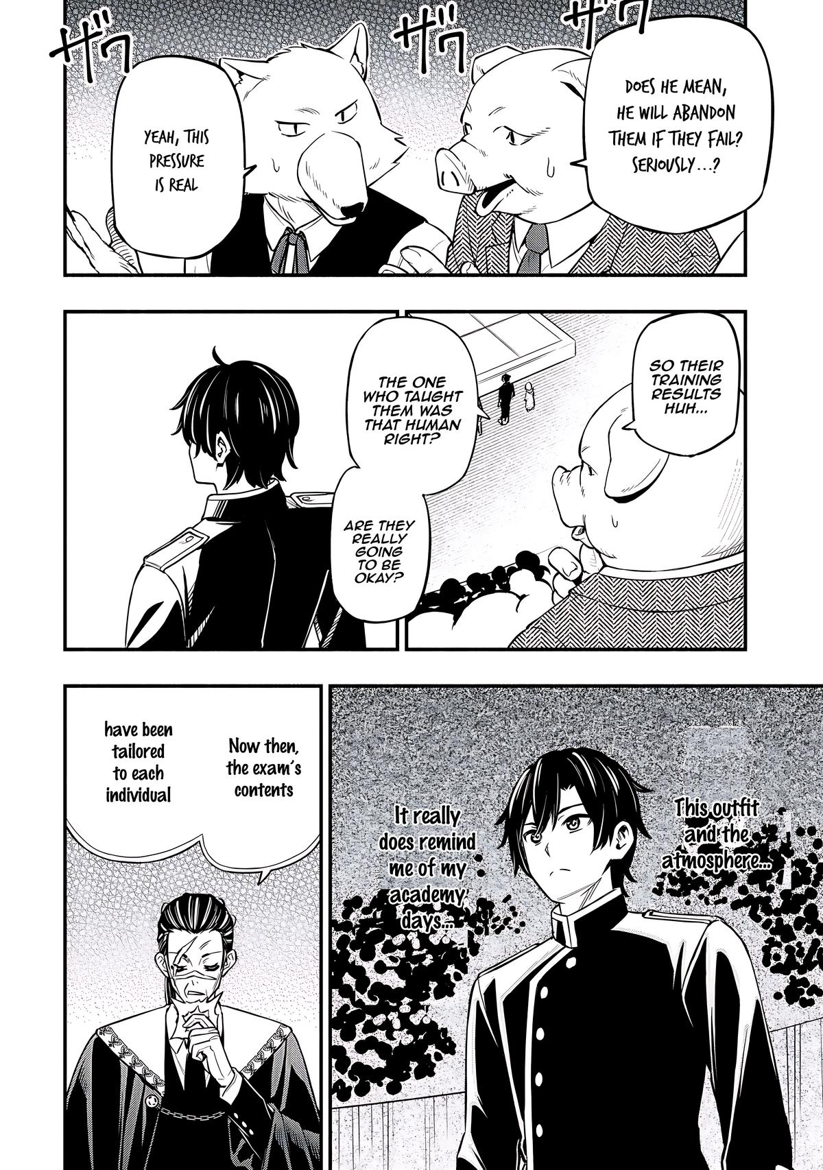 Maou Reijou no Kyouiku-gakari: Yuusha Gakuin wo Tsuihou sareta Heimin Kyoushi wa Maou no Musume-tachi no Katei Kyoushi to Naru Chap 25 - Next Chap 26