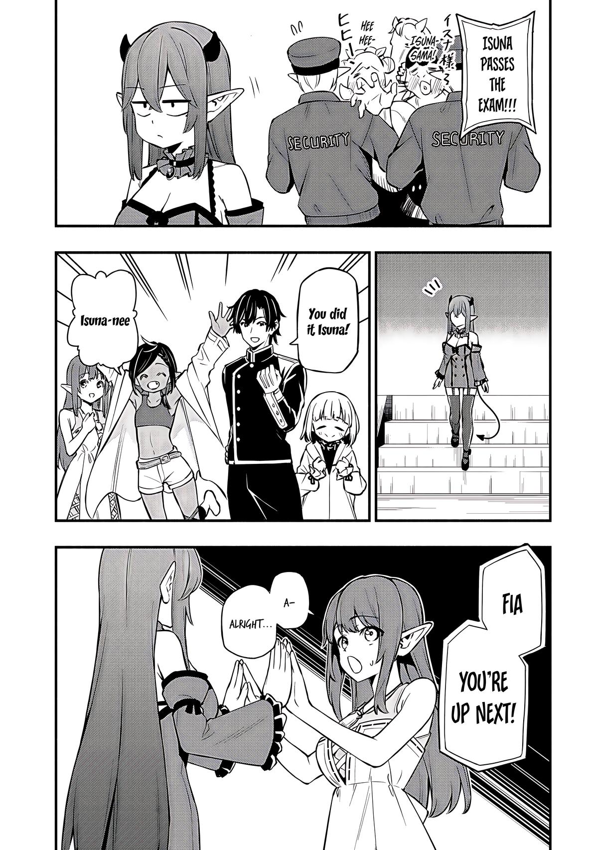 Maou Reijou no Kyouiku-gakari: Yuusha Gakuin wo Tsuihou sareta Heimin Kyoushi wa Maou no Musume-tachi no Katei Kyoushi to Naru Chap 26 - Next Chap 27