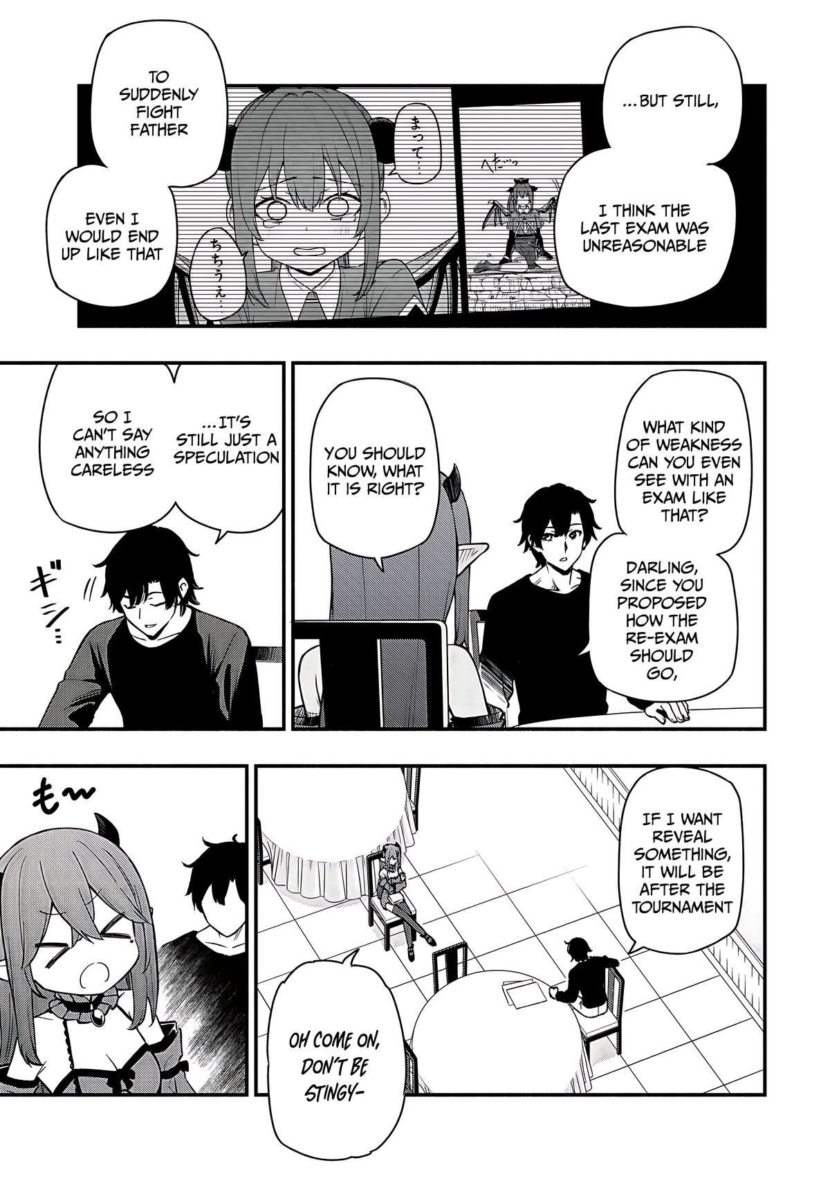 Maou Reijou no Kyouiku-gakari: Yuusha Gakuin wo Tsuihou sareta Heimin Kyoushi wa Maou no Musume-tachi no Katei Kyoushi to Naru Chap 28 - Next Chap 29