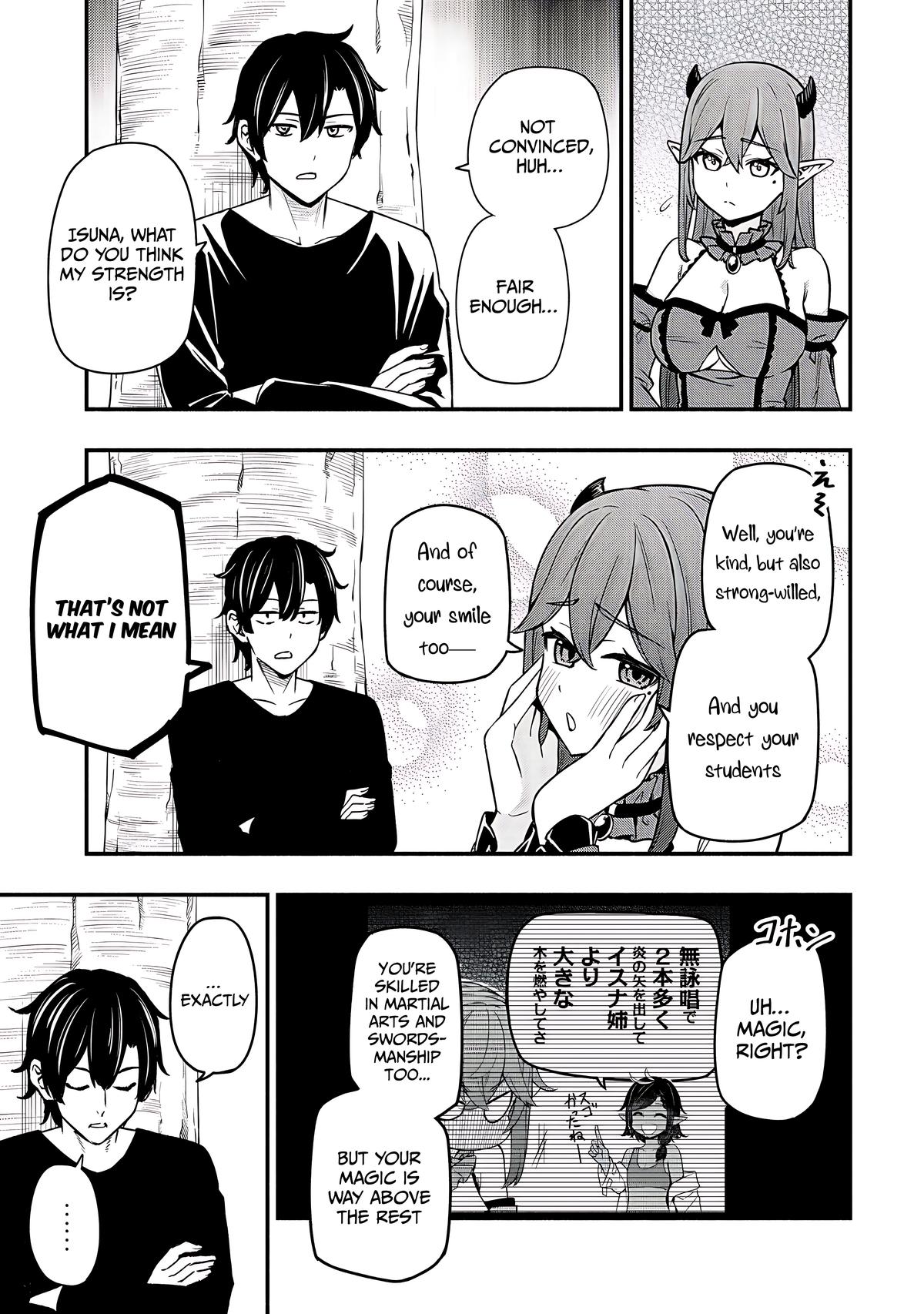 Maou Reijou no Kyouiku-gakari: Yuusha Gakuin wo Tsuihou sareta Heimin Kyoushi wa Maou no Musume-tachi no Katei Kyoushi to Naru Chap 28 - Next Chap 29