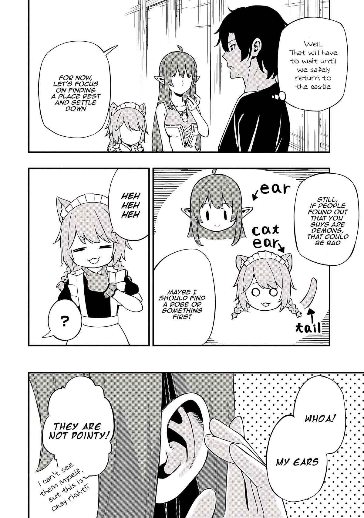 Maou Reijou no Kyouiku-gakari: Yuusha Gakuin wo Tsuihou sareta Heimin Kyoushi wa Maou no Musume-tachi no Katei Kyoushi to Naru Chap 21 - Next Chap 22