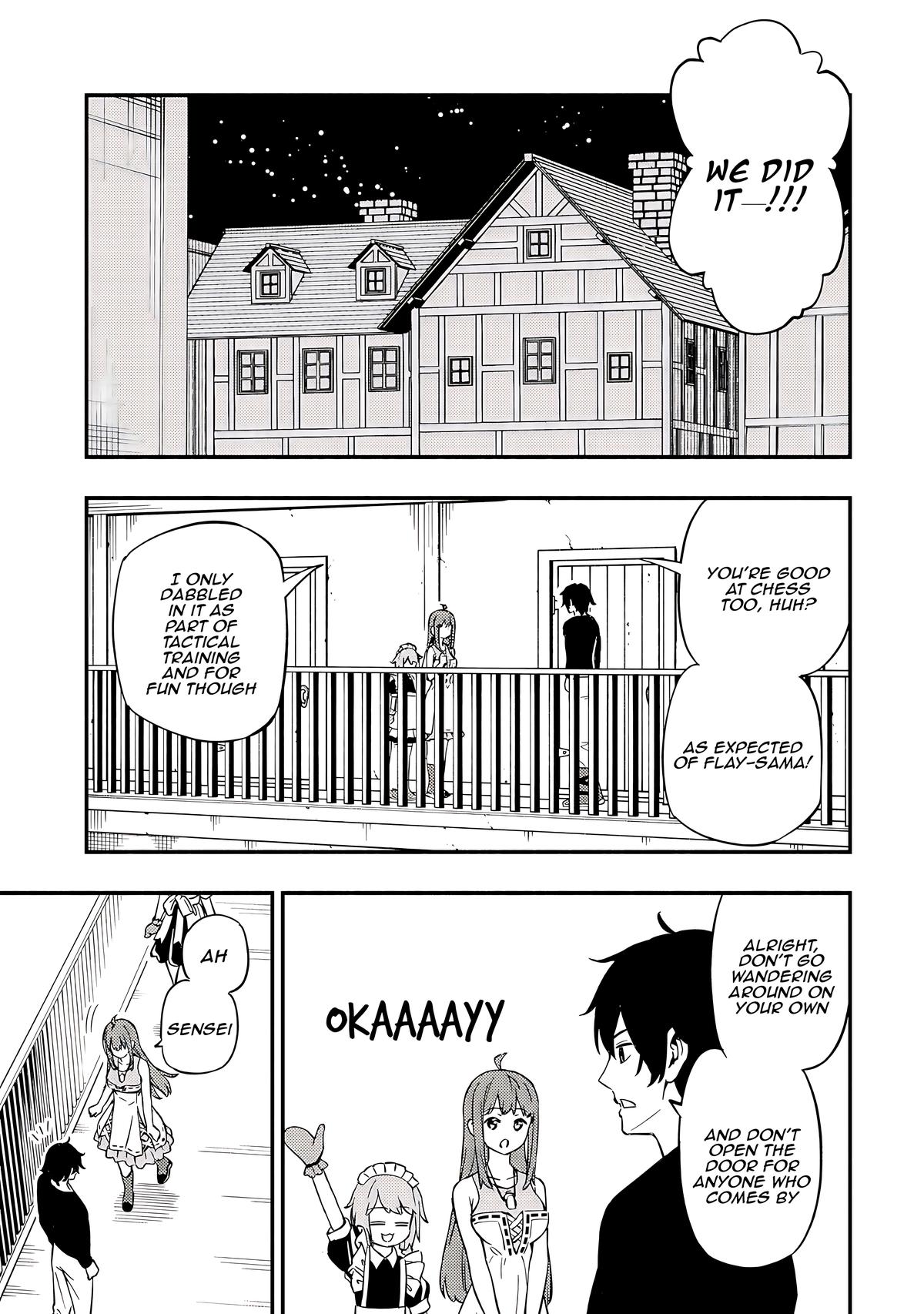 Maou Reijou no Kyouiku-gakari: Yuusha Gakuin wo Tsuihou sareta Heimin Kyoushi wa Maou no Musume-tachi no Katei Kyoushi to Naru Chap 21 - Next Chap 22