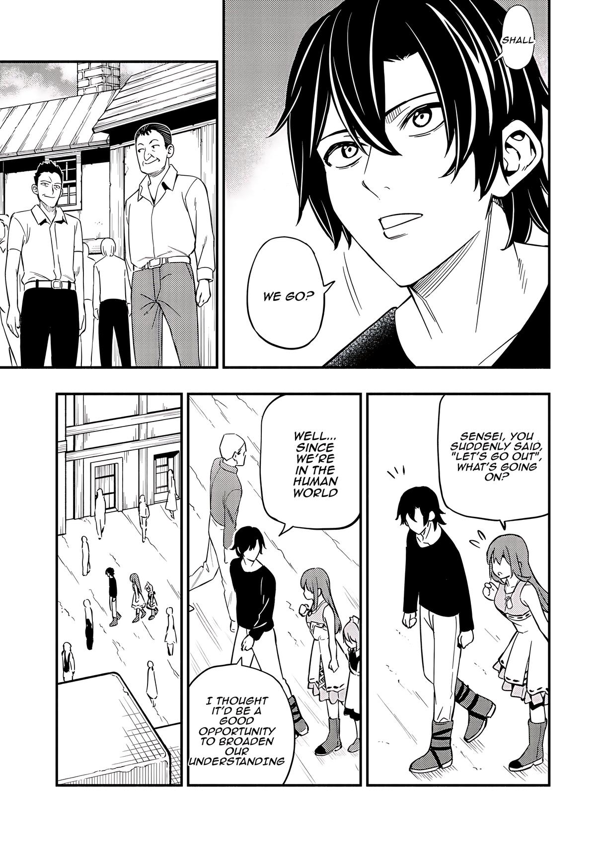 Maou Reijou no Kyouiku-gakari: Yuusha Gakuin wo Tsuihou sareta Heimin Kyoushi wa Maou no Musume-tachi no Katei Kyoushi to Naru Chap 22 - Next Chap 23