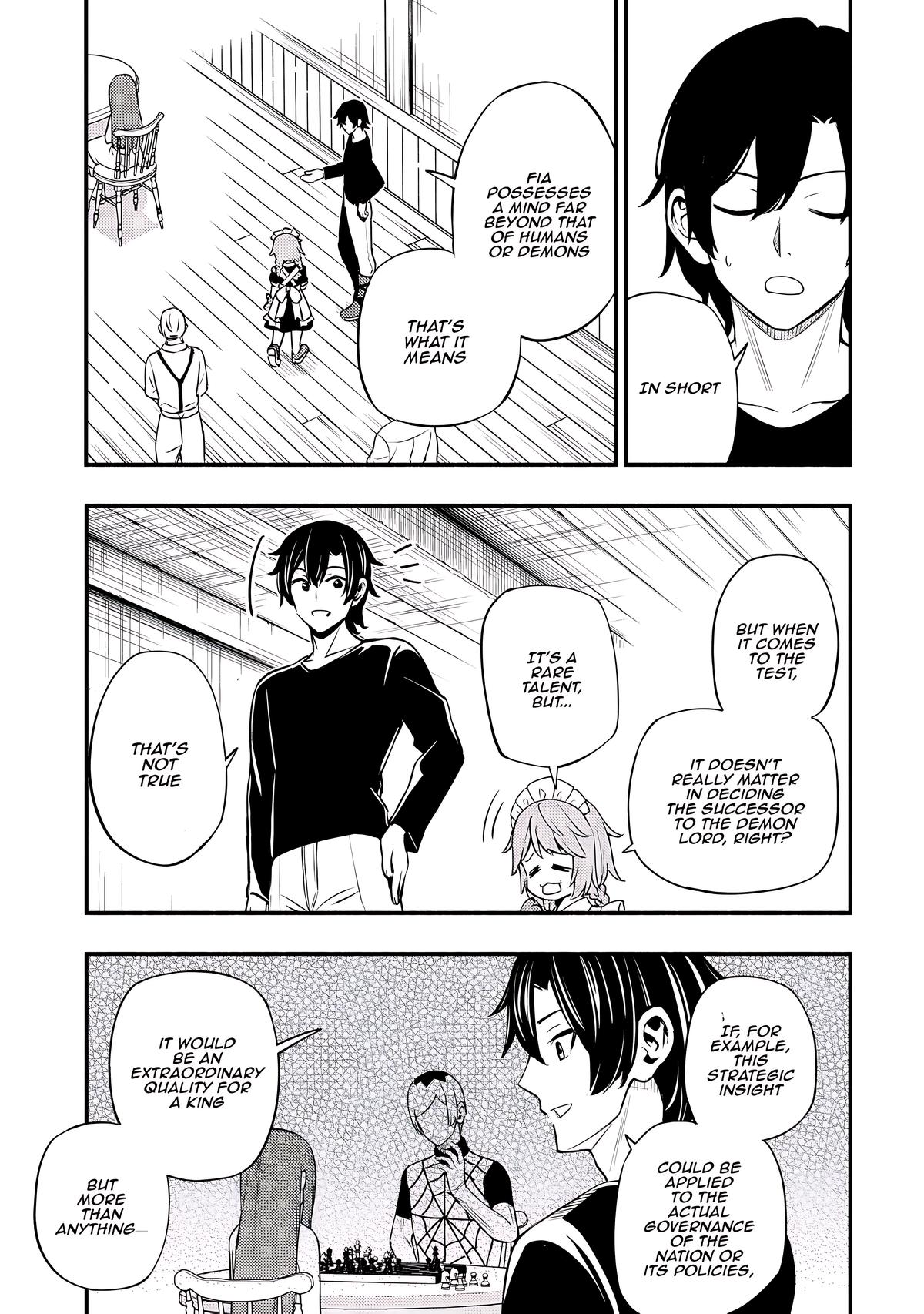 Maou Reijou no Kyouiku-gakari: Yuusha Gakuin wo Tsuihou sareta Heimin Kyoushi wa Maou no Musume-tachi no Katei Kyoushi to Naru Chap 23 - Next Chap 24