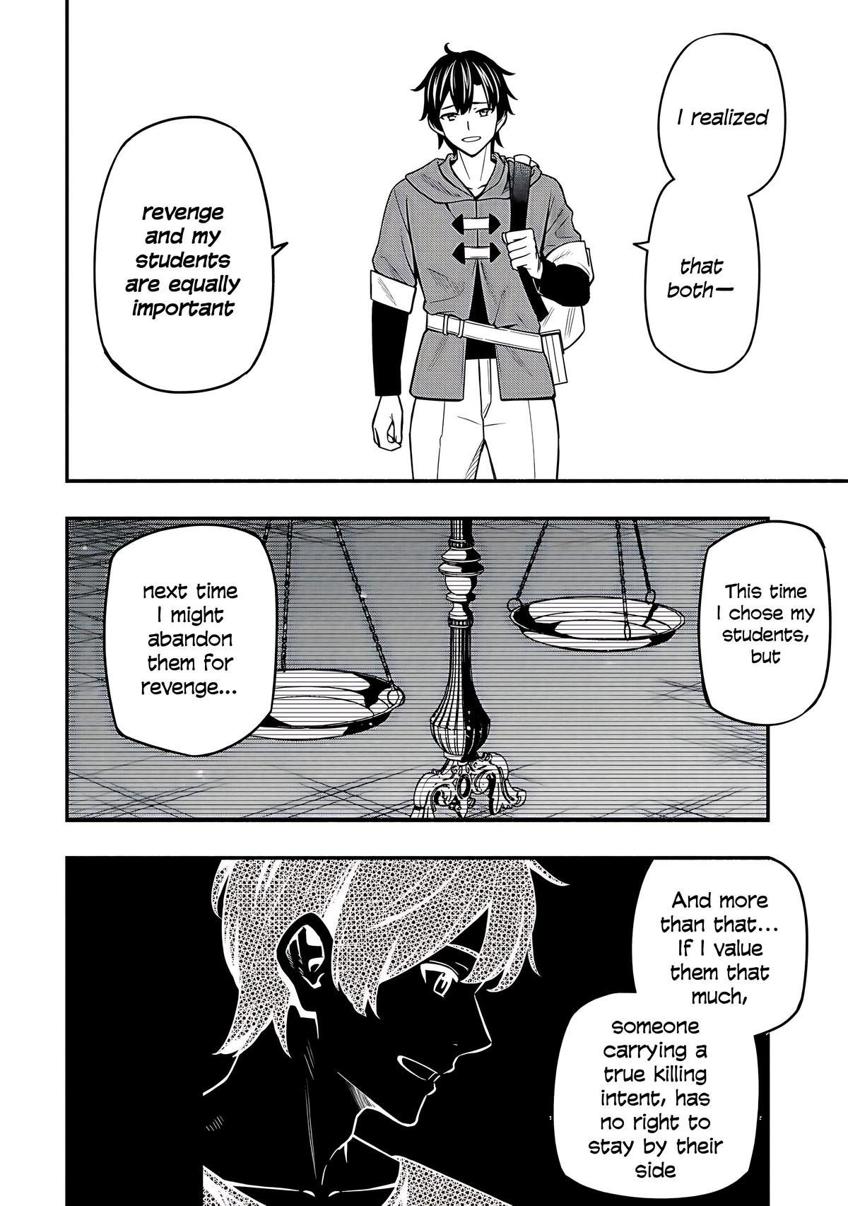 Maou Reijou no Kyouiku-gakari: Yuusha Gakuin wo Tsuihou sareta Heimin Kyoushi wa Maou no Musume-tachi no Katei Kyoushi to Naru Chap 33 - Next Chap 34