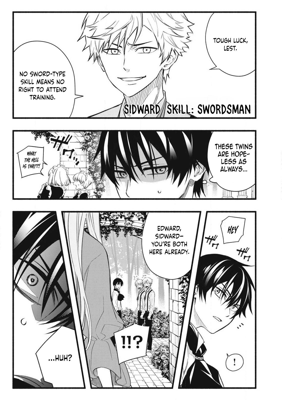 Game Chuuban de Shinu Akuyaku Kizoku ni Tensei shita node, Hazure Skill