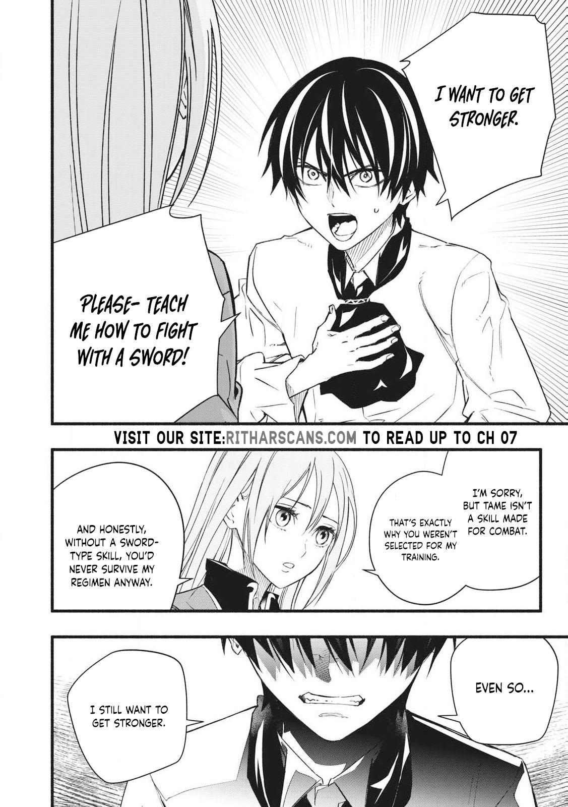 Game Chuuban de Shinu Akuyaku Kizoku ni Tensei shita node, Hazure Skill