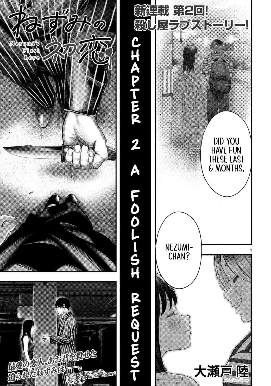 Nezumi no Hatsukoi Chap 2 - Next Chap 3