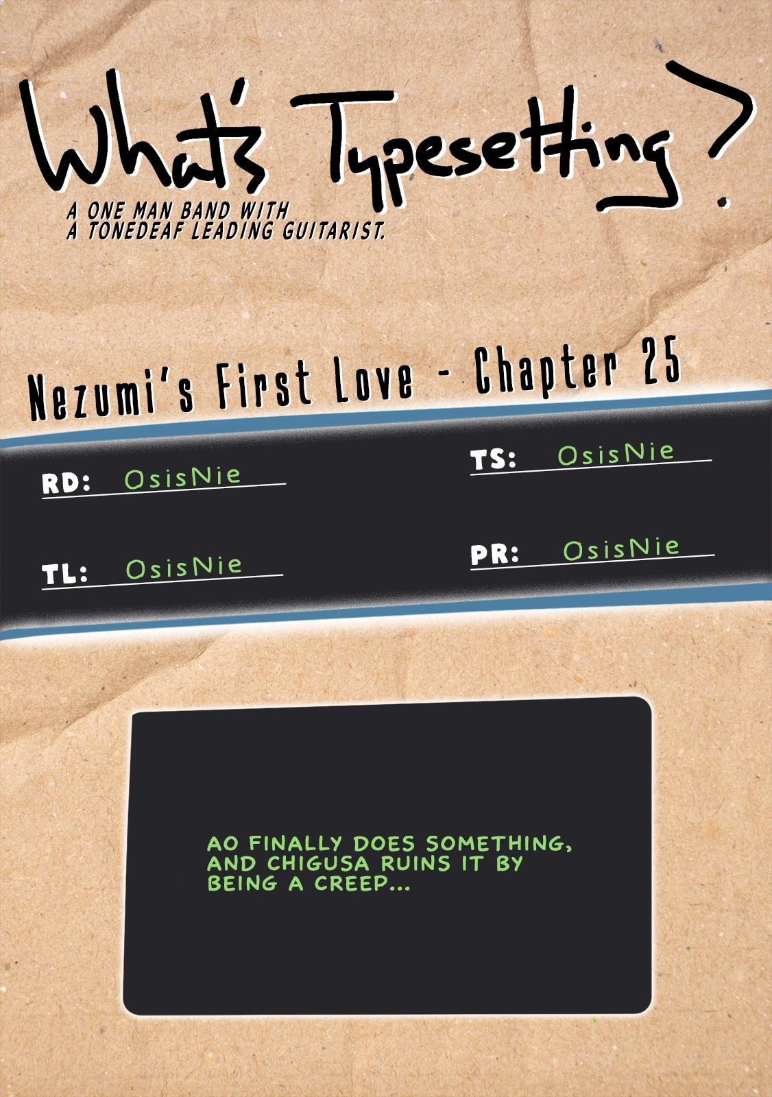 Nezumi no Hatsukoi Chap 25 - Next Chap 26