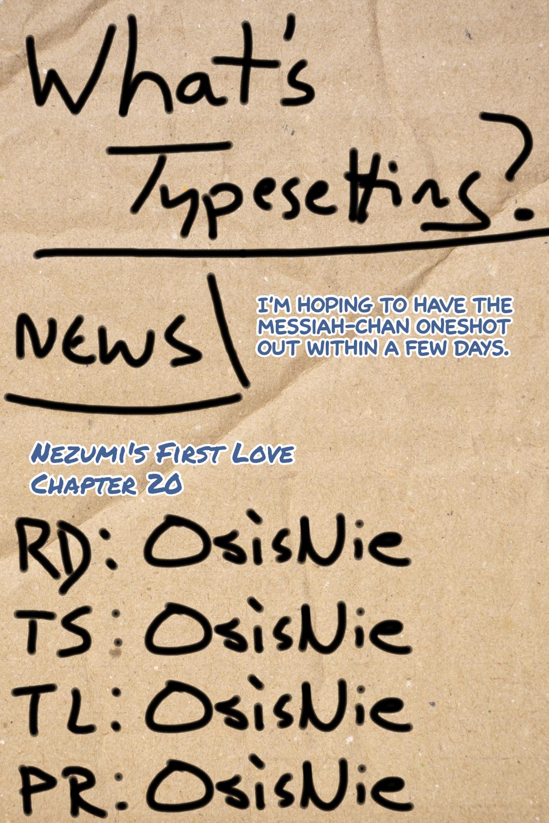 Nezumi no Hatsukoi Chap 20 - Next Chap 21