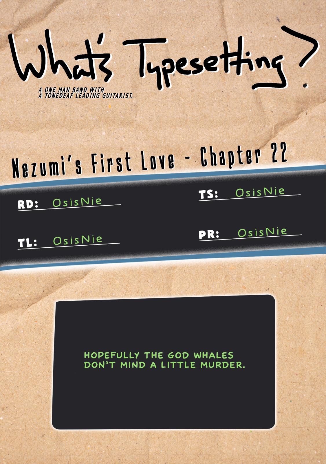 Nezumi no Hatsukoi Chap 22 - Next Chap 23