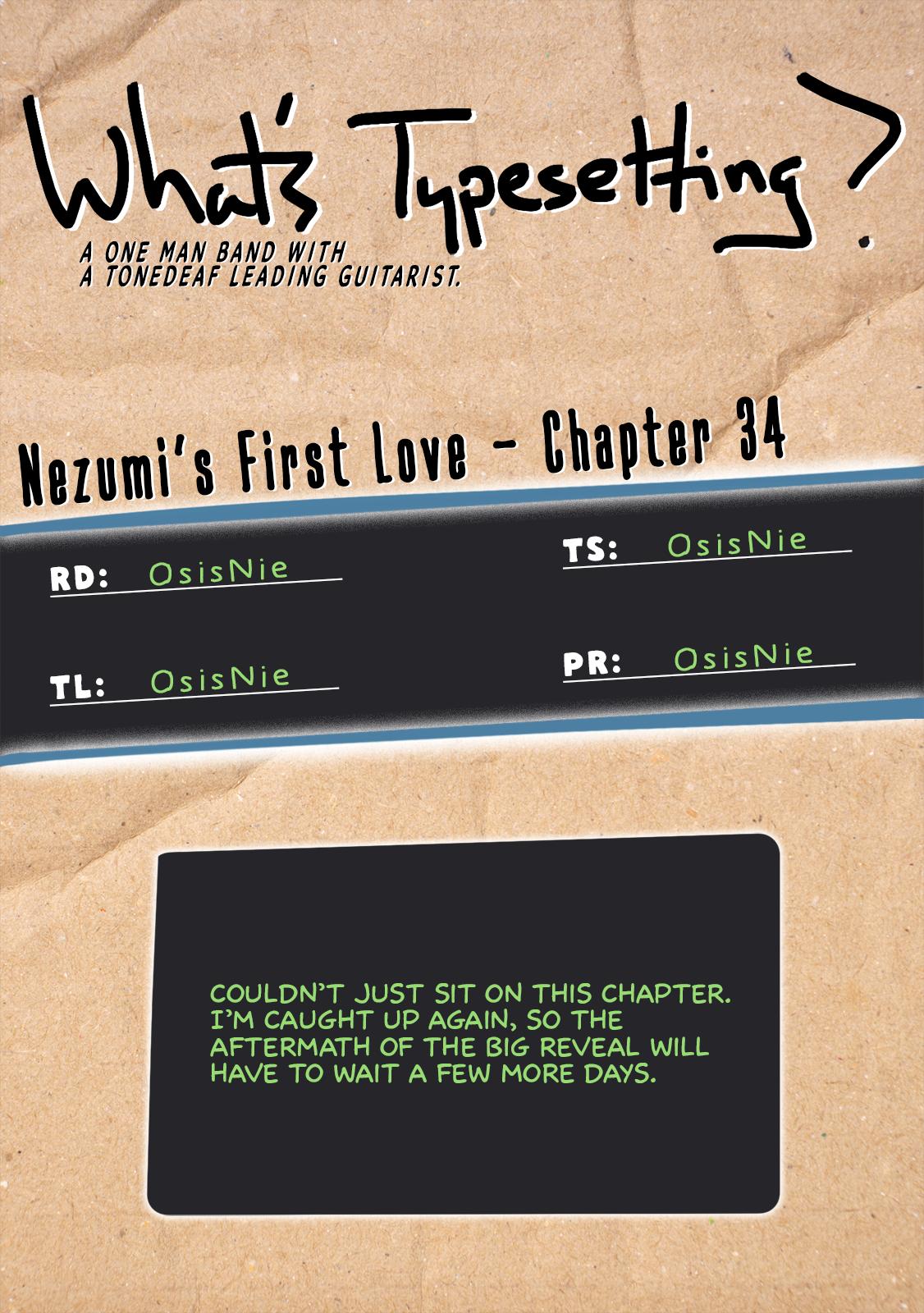 Nezumi no Hatsukoi Chap 34 - Next Chap 35