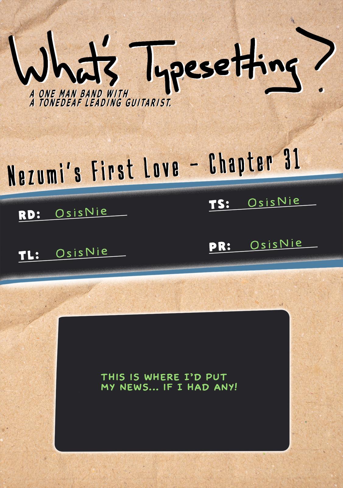 Nezumi no Hatsukoi Chap 31 - Next Chap 32