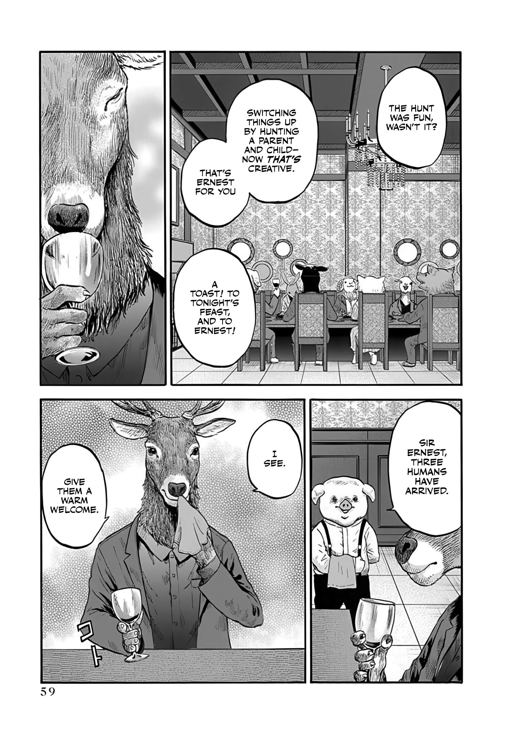 Doubutsu Ningen Chap 1 - Next Chap 2