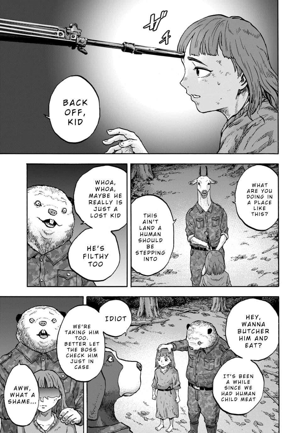 Doubutsu Ningen Chap 11 - Next Chap 12