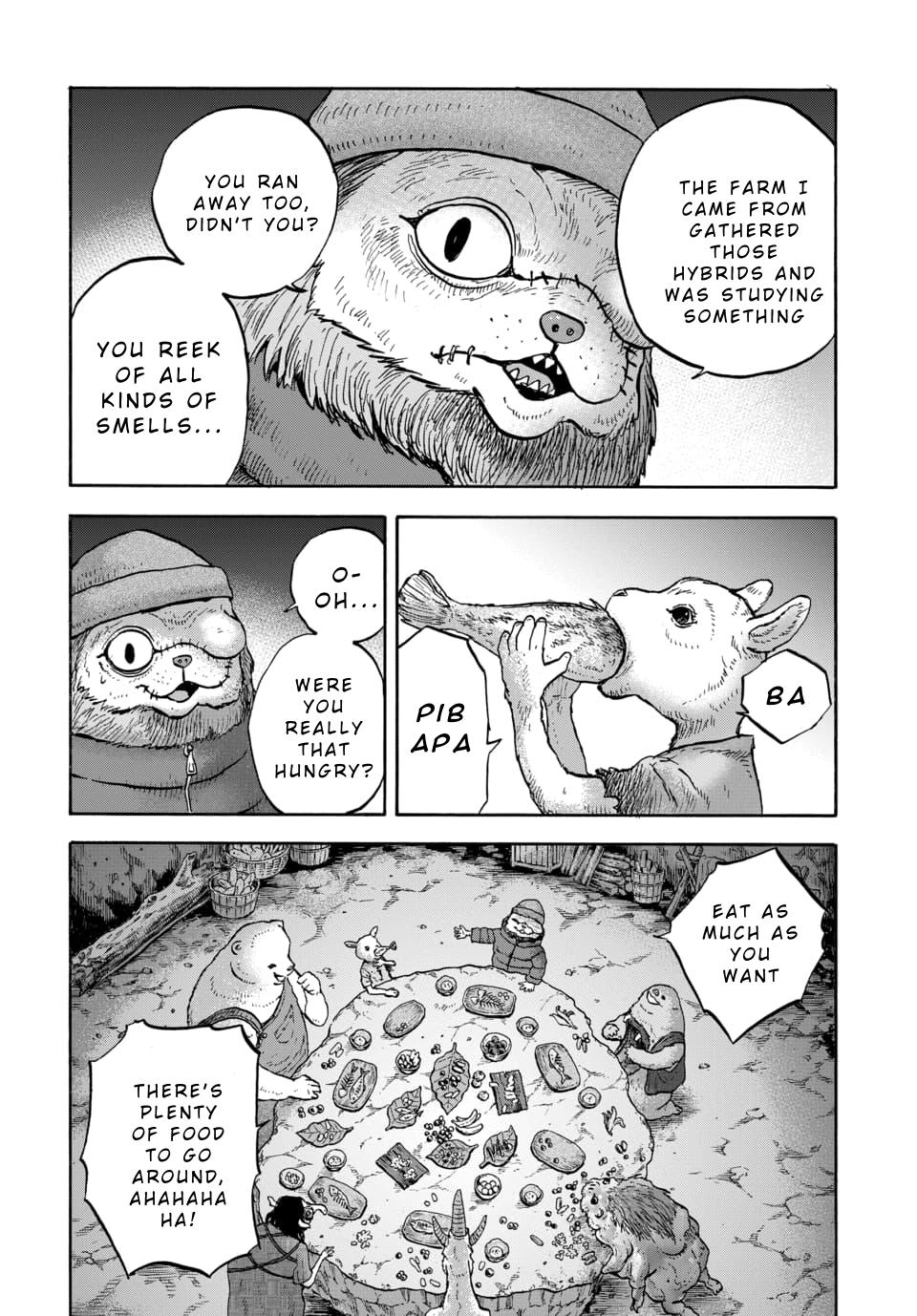 Doubutsu Ningen Chap 13 - Next Chap 14