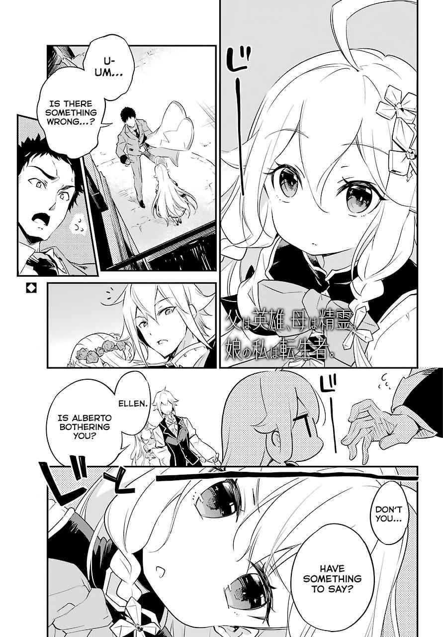 Chichi wa Eiyuu, Haha wa Seirei, Musume no Watashi wa Tenseisha. Chap 2 - Next Chap 3