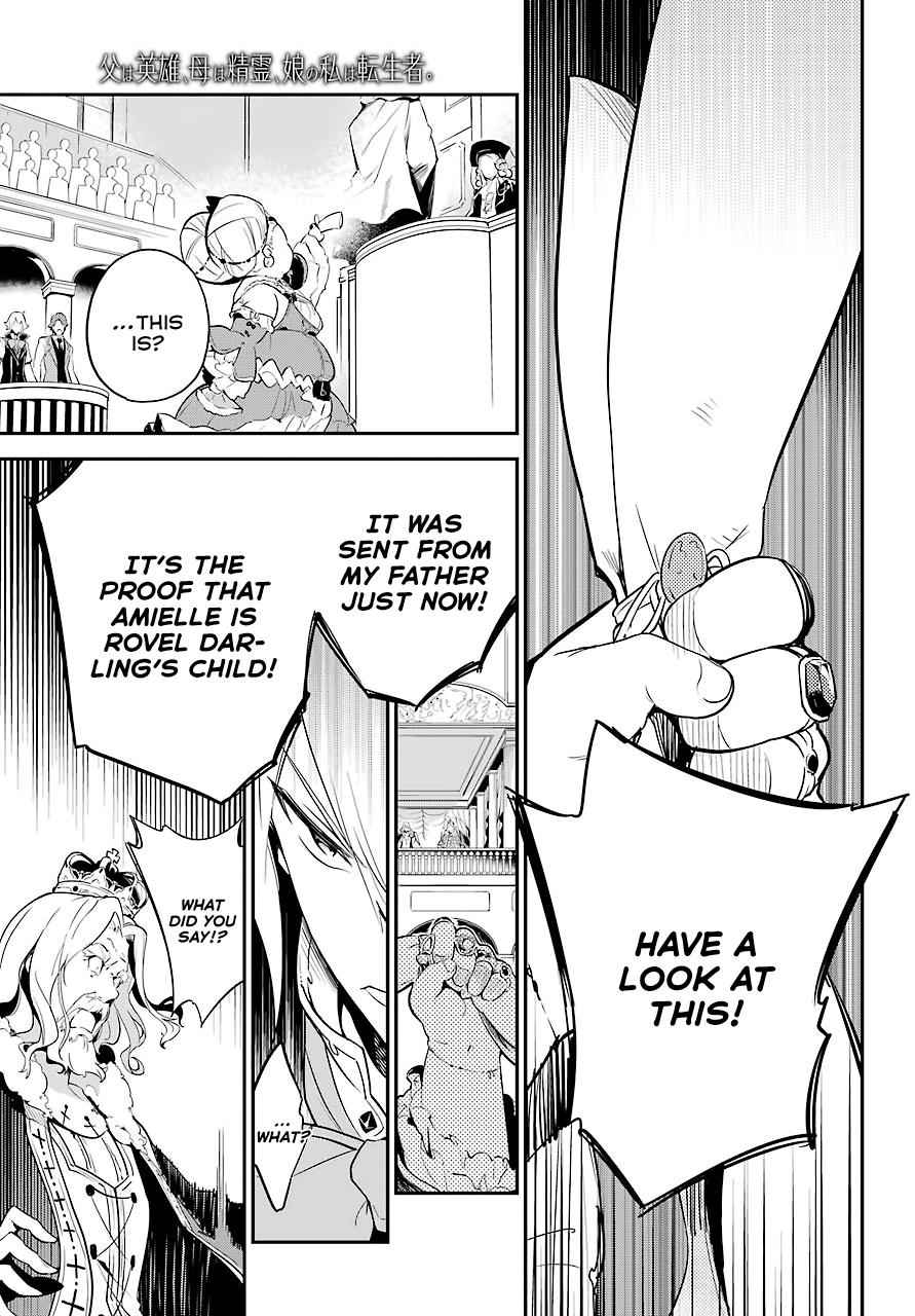 Chichi wa Eiyuu, Haha wa Seirei, Musume no Watashi wa Tenseisha. Chap 5 - Next Chap 6