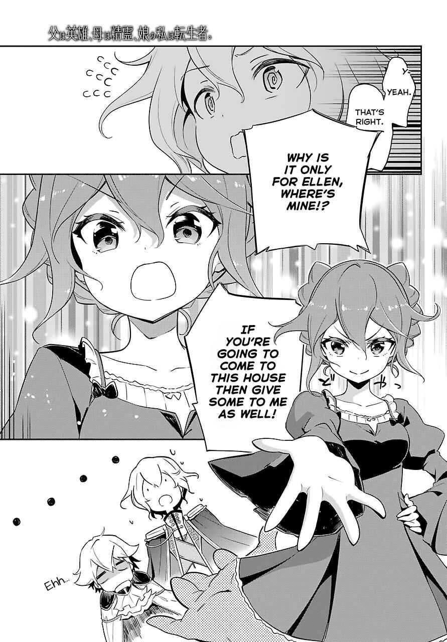 Chichi wa Eiyuu, Haha wa Seirei, Musume no Watashi wa Tenseisha. Chap 19 - Next Chap 20