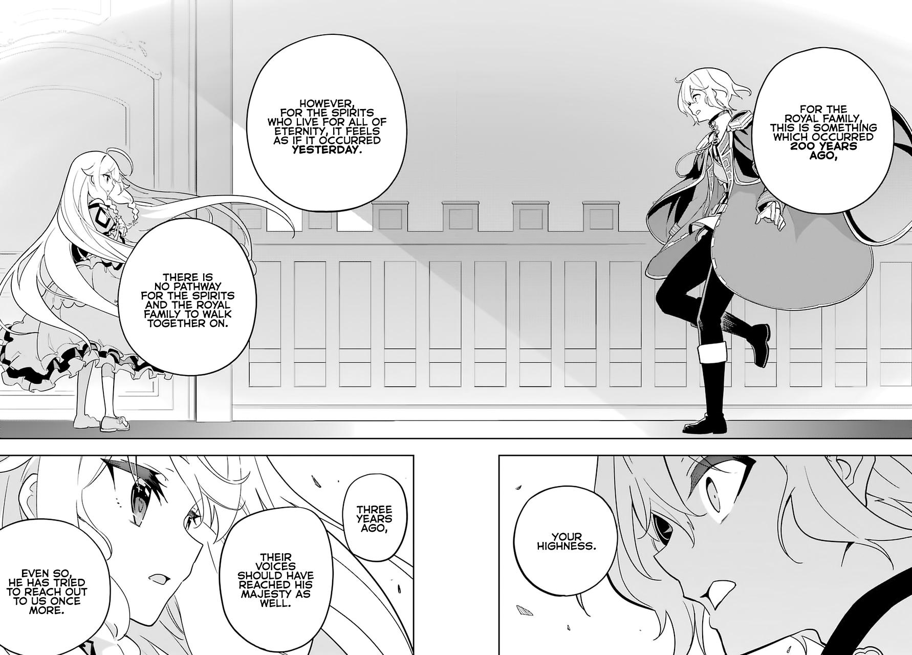 Chichi wa Eiyuu, Haha wa Seirei, Musume no Watashi wa Tenseisha. Chap 34 - Next Chap 35