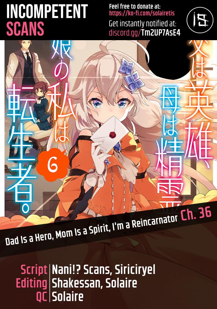 Chichi wa Eiyuu, Haha wa Seirei, Musume no Watashi wa Tenseisha. Chap 36 - Next Chap 37