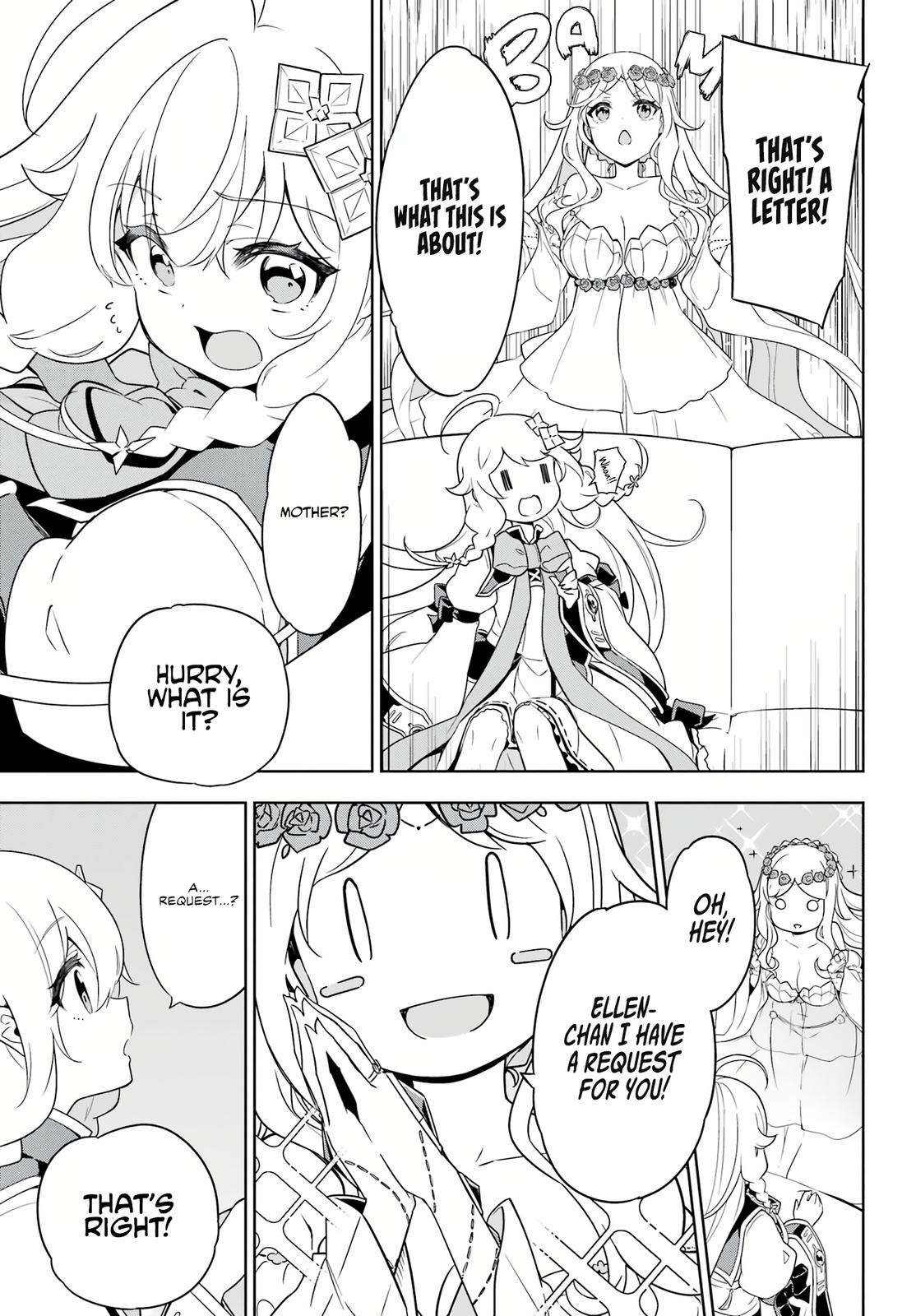 Chichi wa Eiyuu, Haha wa Seirei, Musume no Watashi wa Tenseisha. Chap 40 - Next Chap 41