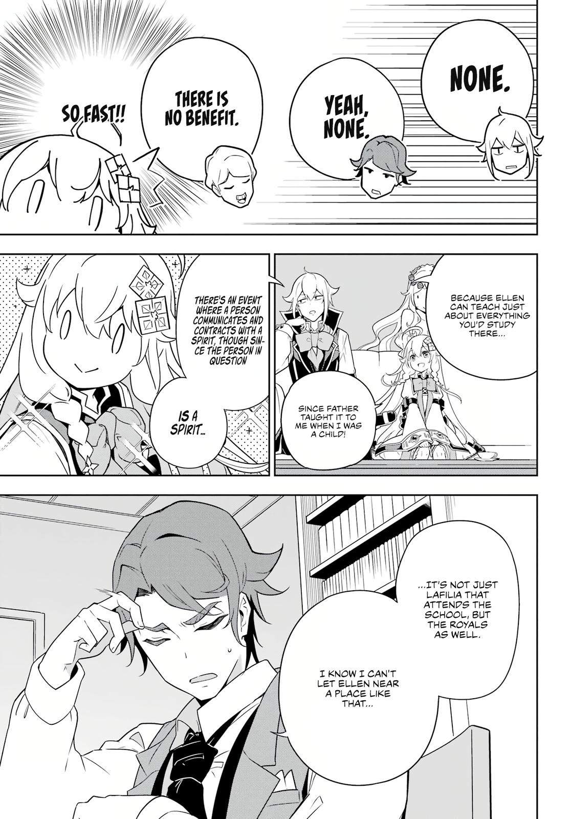 Chichi wa Eiyuu, Haha wa Seirei, Musume no Watashi wa Tenseisha. Chap 40 - Next Chap 41