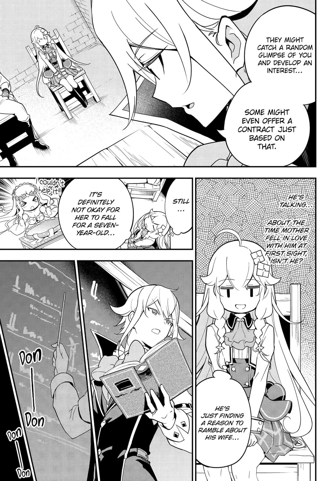 Chichi wa Eiyuu, Haha wa Seirei, Musume no Watashi wa Tenseisha. Chap 44 - Next Chap 45