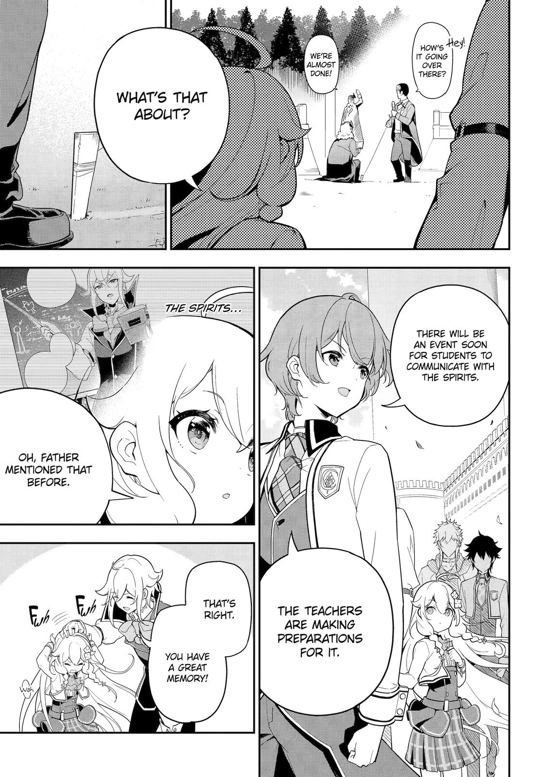 Chichi wa Eiyuu, Haha wa Seirei, Musume no Watashi wa Tenseisha. Chap 49 - Next Chap 50