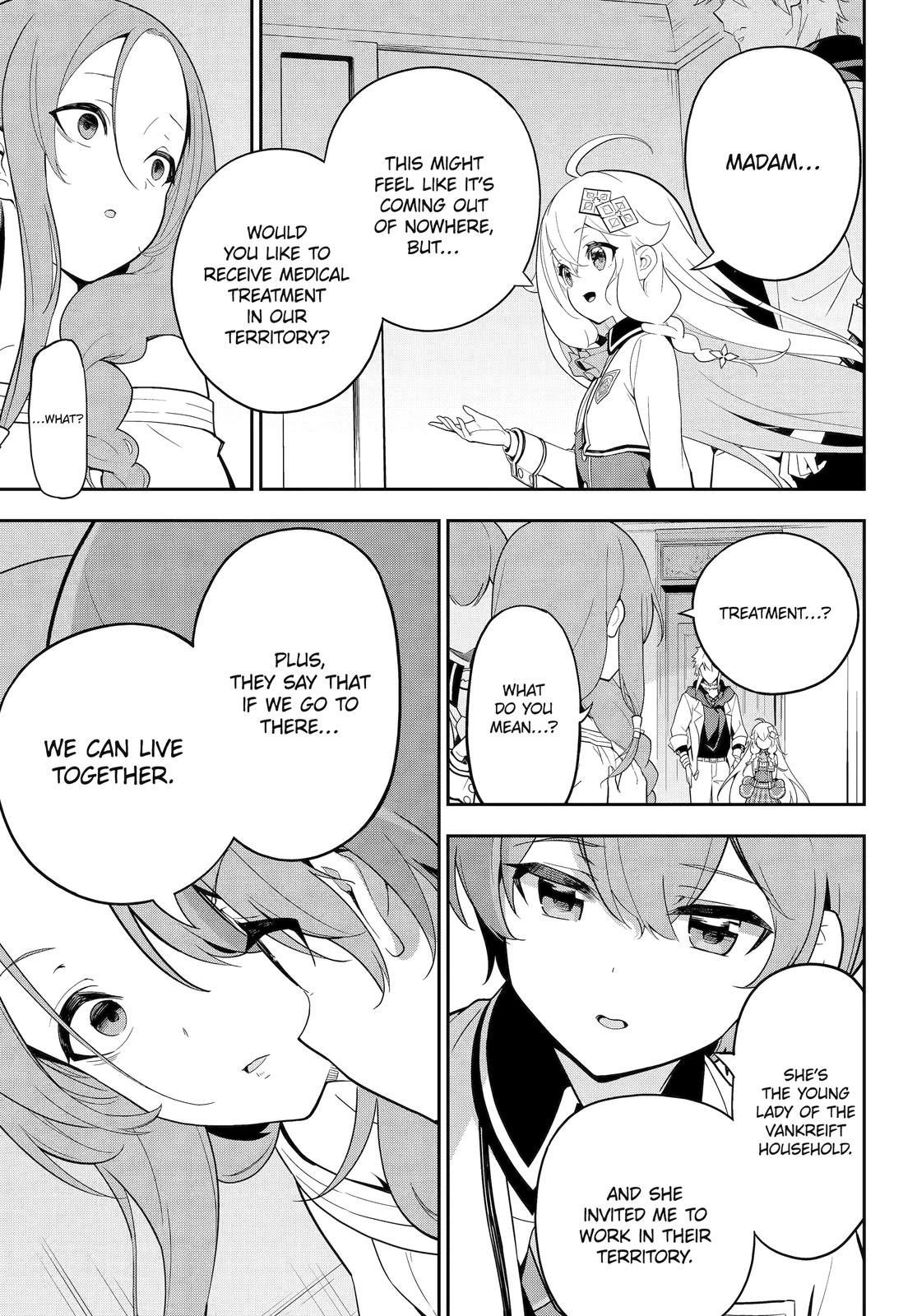 Chichi wa Eiyuu, Haha wa Seirei, Musume no Watashi wa Tenseisha. Chap 50 - Next Chap 51