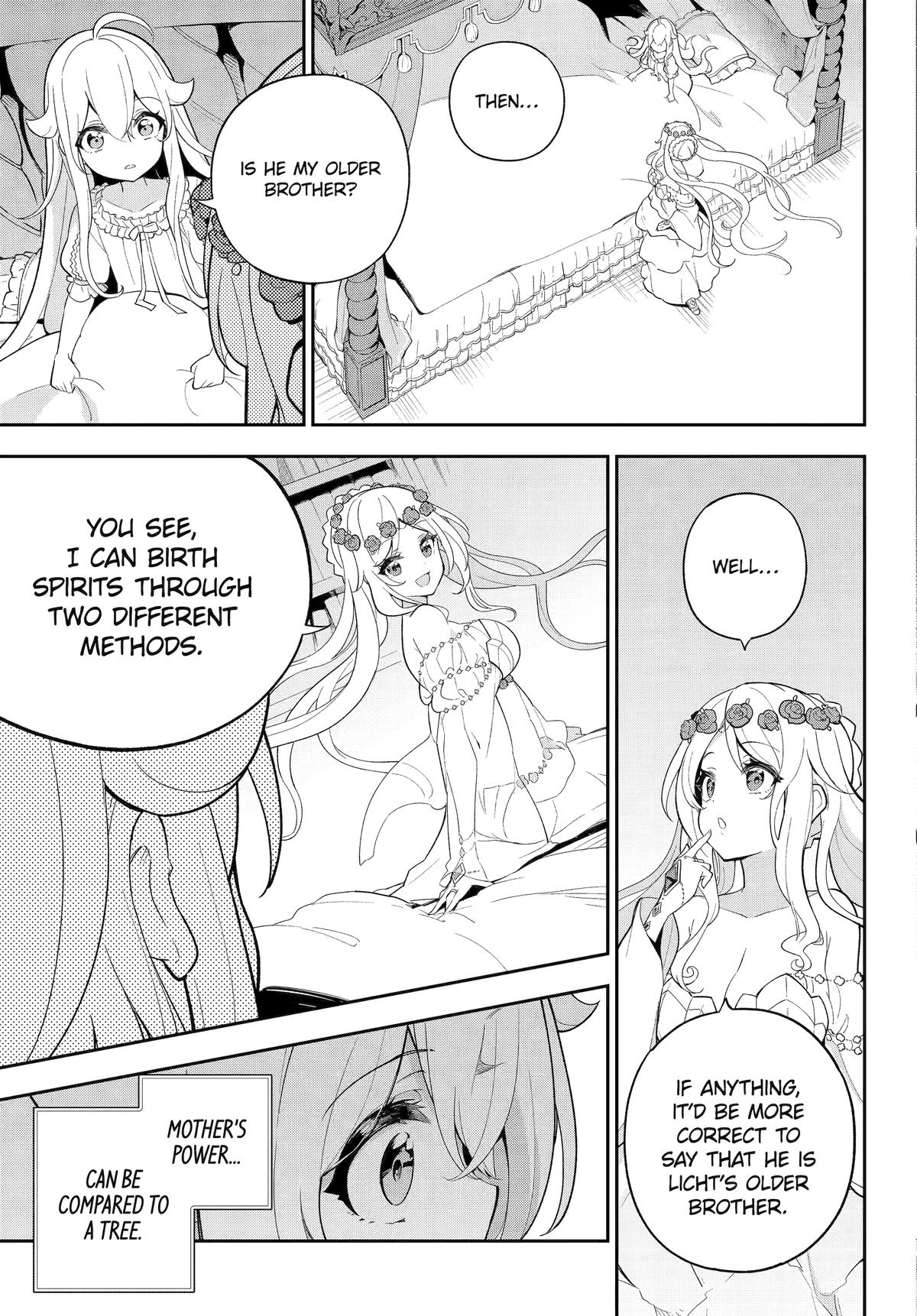 Chichi wa Eiyuu, Haha wa Seirei, Musume no Watashi wa Tenseisha. Chap 54 - Next Chap 55