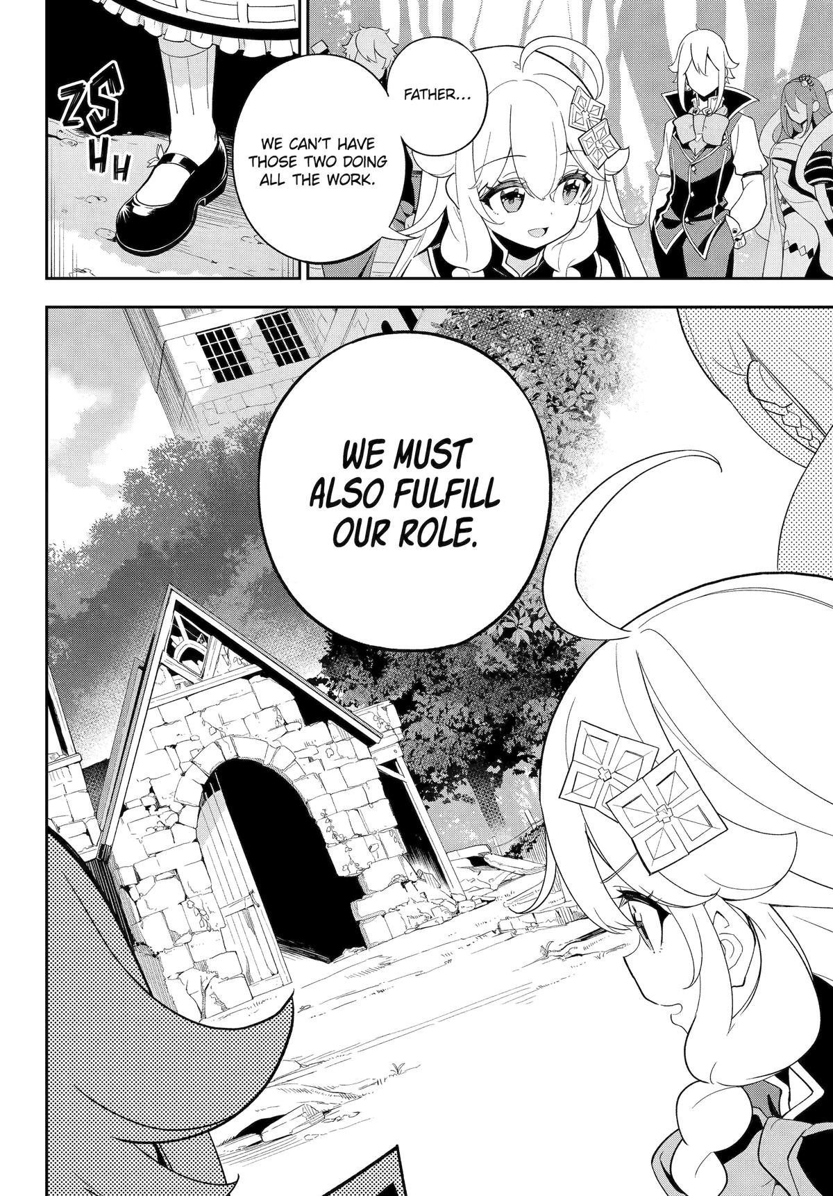 Chichi wa Eiyuu, Haha wa Seirei, Musume no Watashi wa Tenseisha. Chap 59 - Next Chap 60