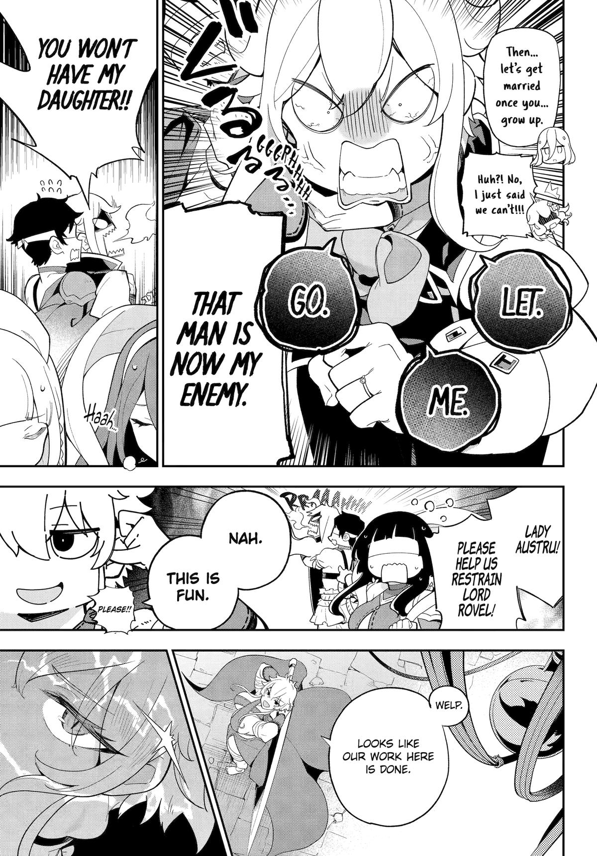 Chichi wa Eiyuu, Haha wa Seirei, Musume no Watashi wa Tenseisha. Chap 60 - Next Chap 61