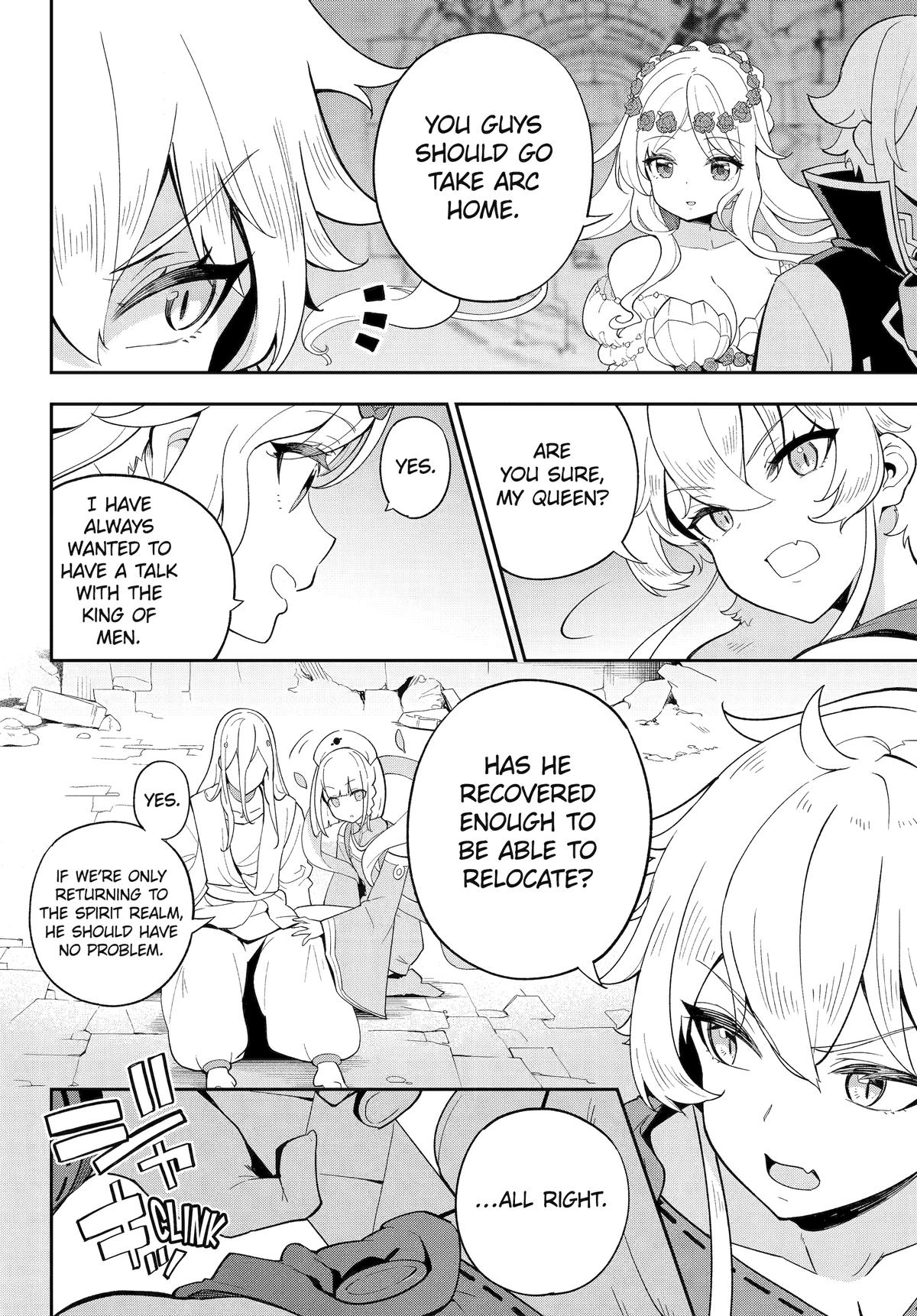 Chichi wa Eiyuu, Haha wa Seirei, Musume no Watashi wa Tenseisha. Chap 61 - Next Chap 62
