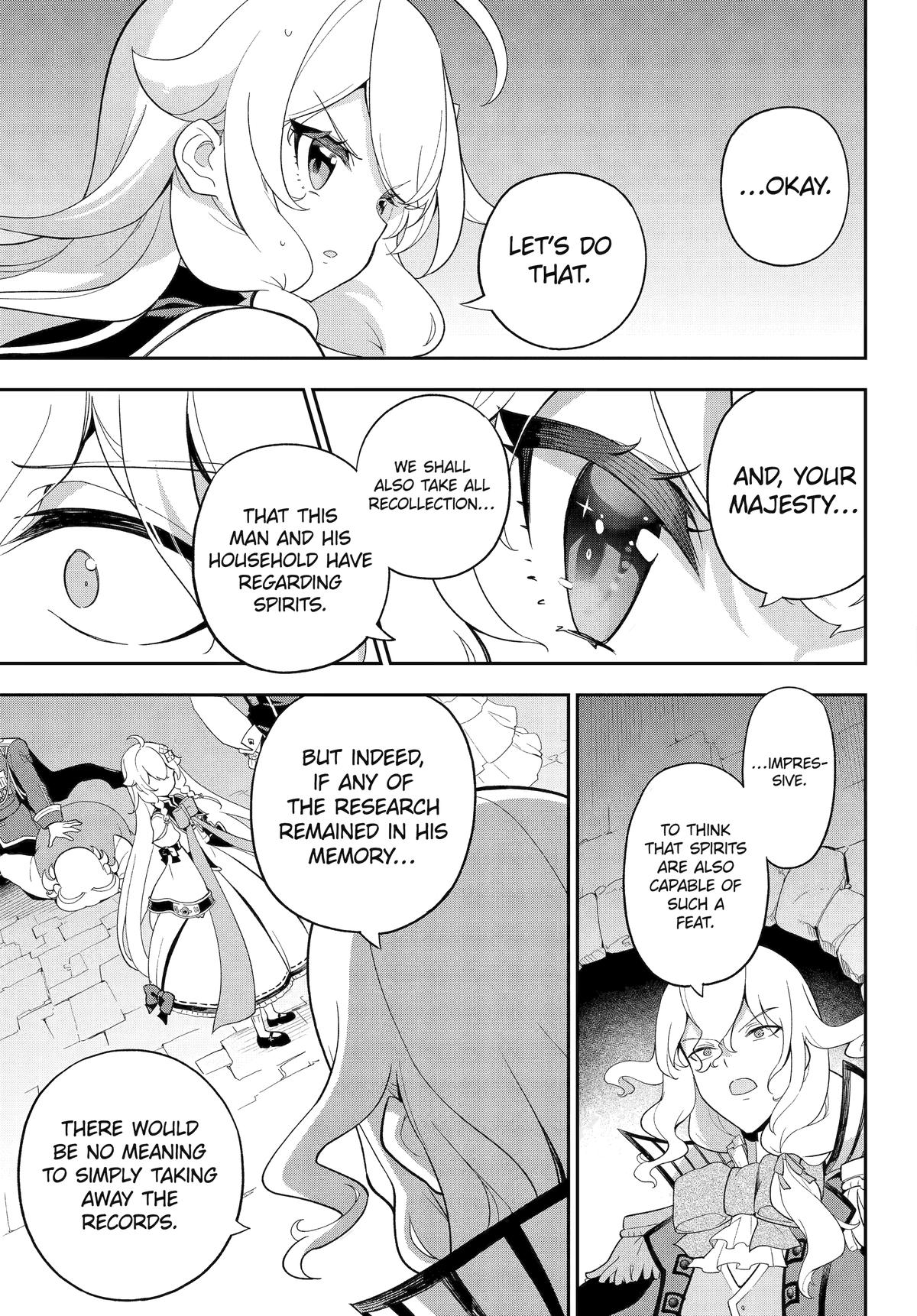 Chichi wa Eiyuu, Haha wa Seirei, Musume no Watashi wa Tenseisha. Chap 62 - Next Chap 63