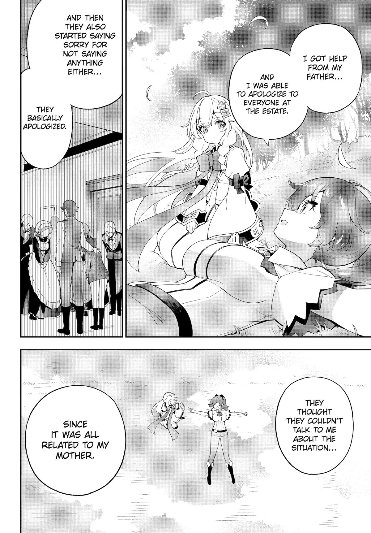 Chichi wa Eiyuu, Haha wa Seirei, Musume no Watashi wa Tenseisha. Chap 66 - Next Chap 67