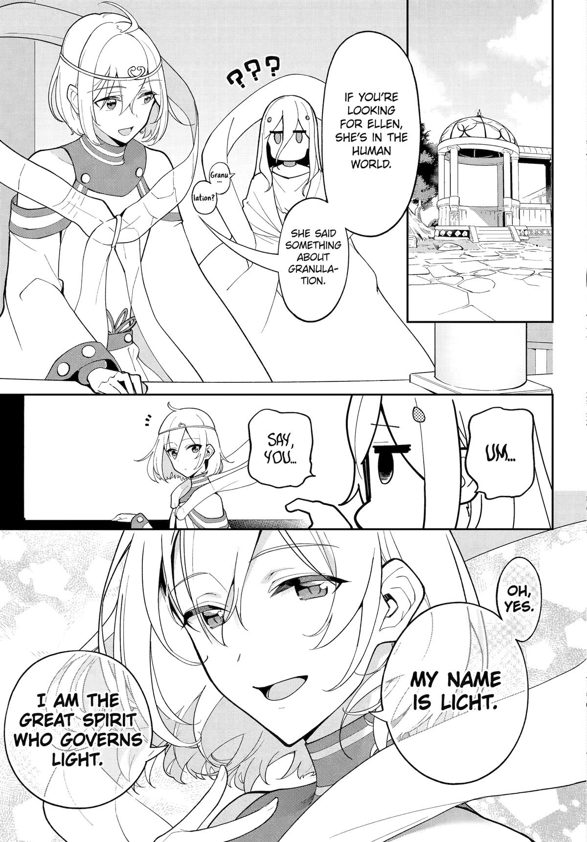 Chichi wa Eiyuu, Haha wa Seirei, Musume no Watashi wa Tenseisha. Chap 69.5 - Next Chap 70.5