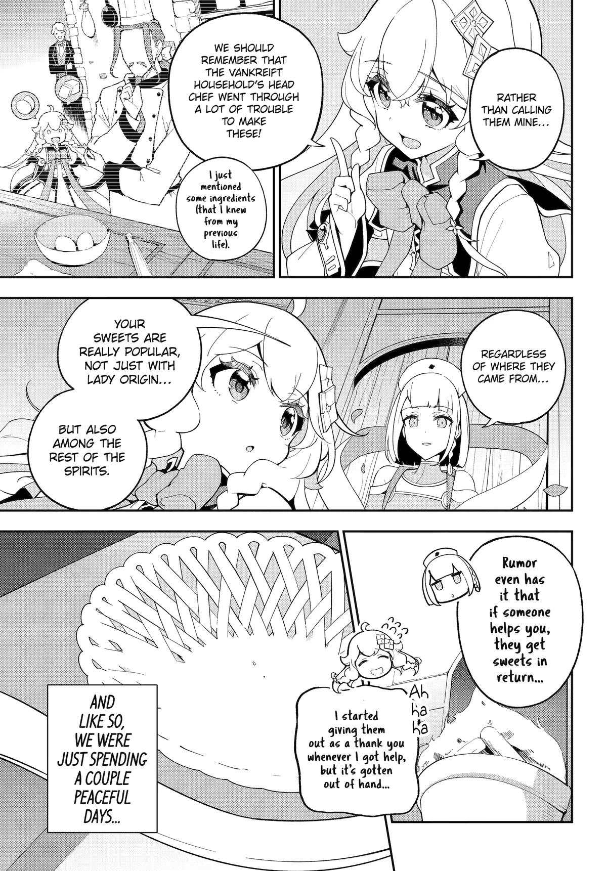 Chichi wa Eiyuu, Haha wa Seirei, Musume no Watashi wa Tenseisha. Chap 70 - Next Chap 71