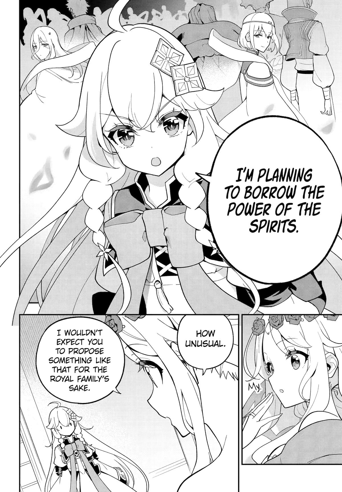 Chichi wa Eiyuu, Haha wa Seirei, Musume no Watashi wa Tenseisha. Chap 72 - Next Chap 73