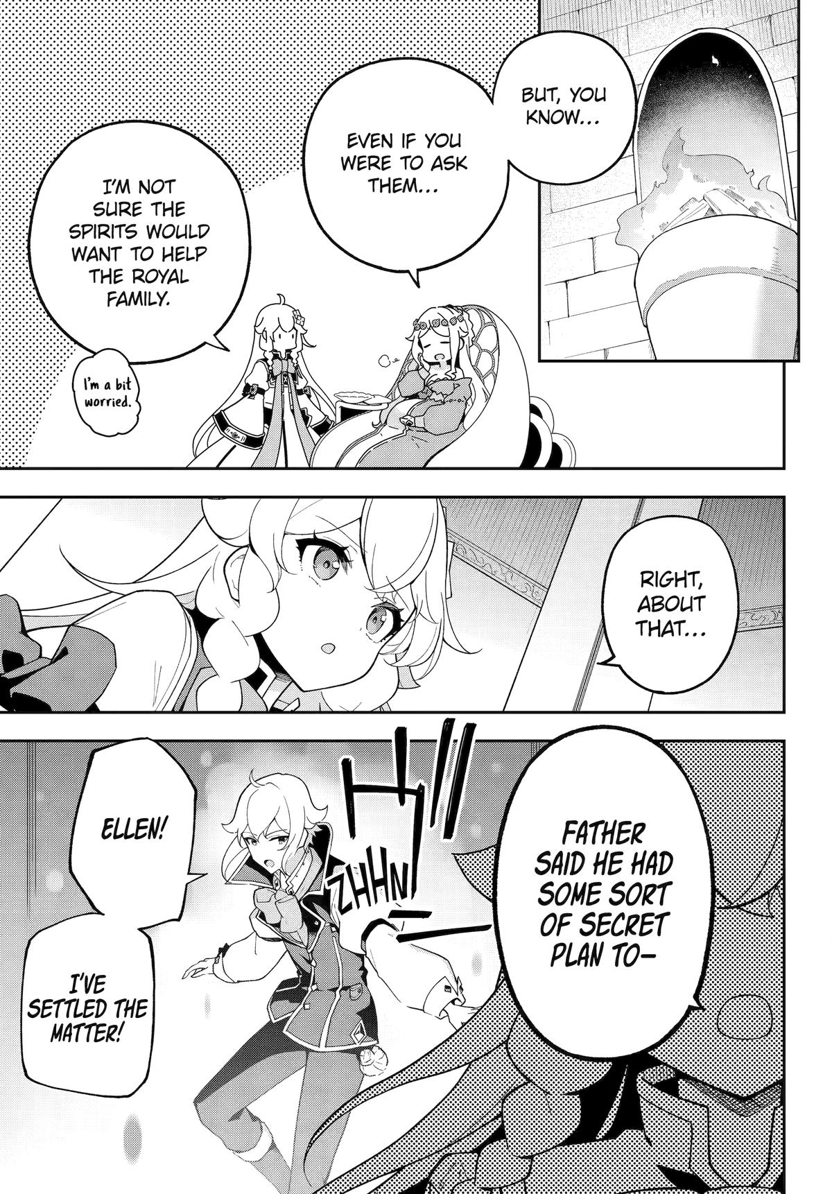 Chichi wa Eiyuu, Haha wa Seirei, Musume no Watashi wa Tenseisha. Chap 72 - Next Chap 73