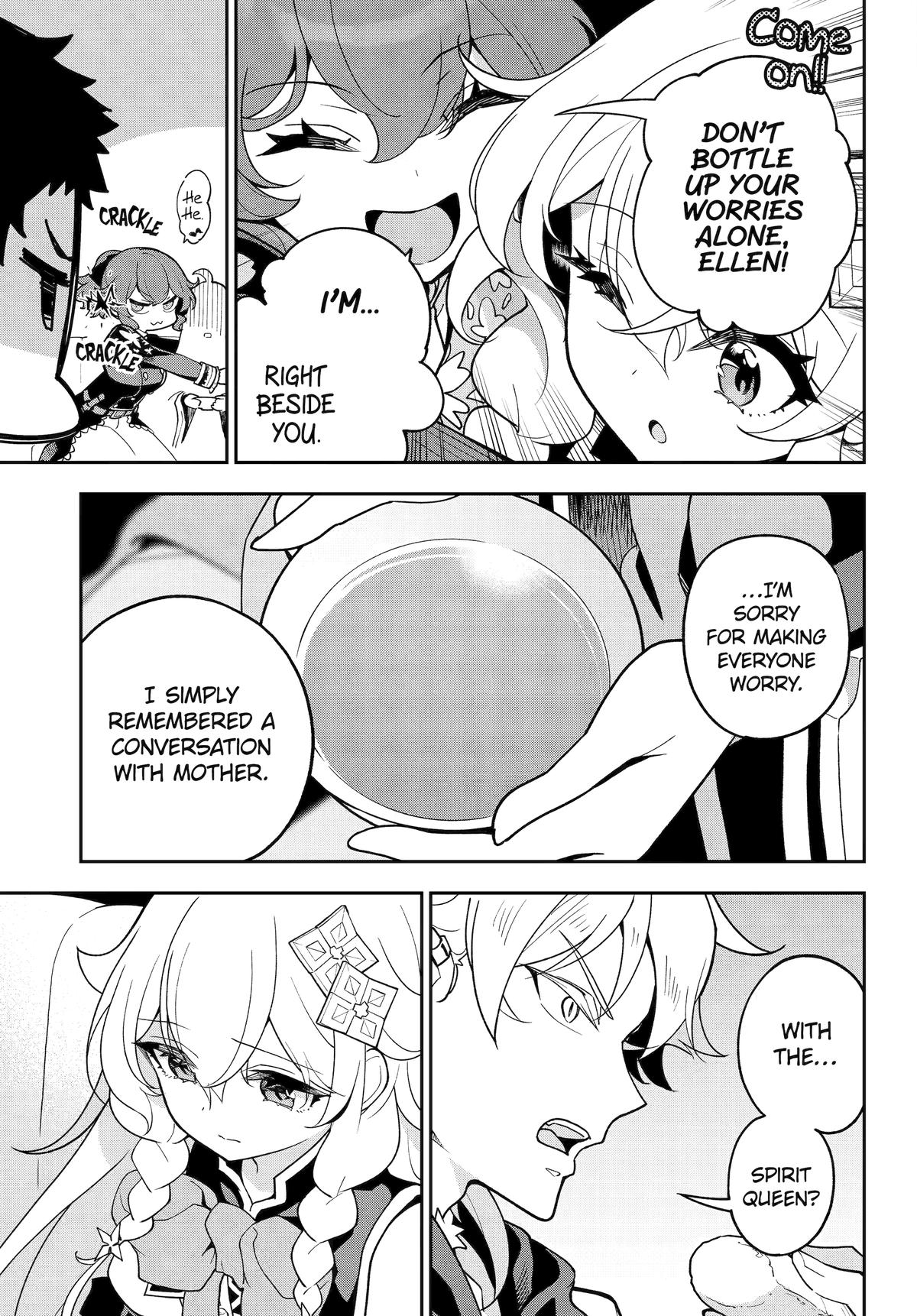 Chichi wa Eiyuu, Haha wa Seirei, Musume no Watashi wa Tenseisha. Chap 77 - Next Chap 78