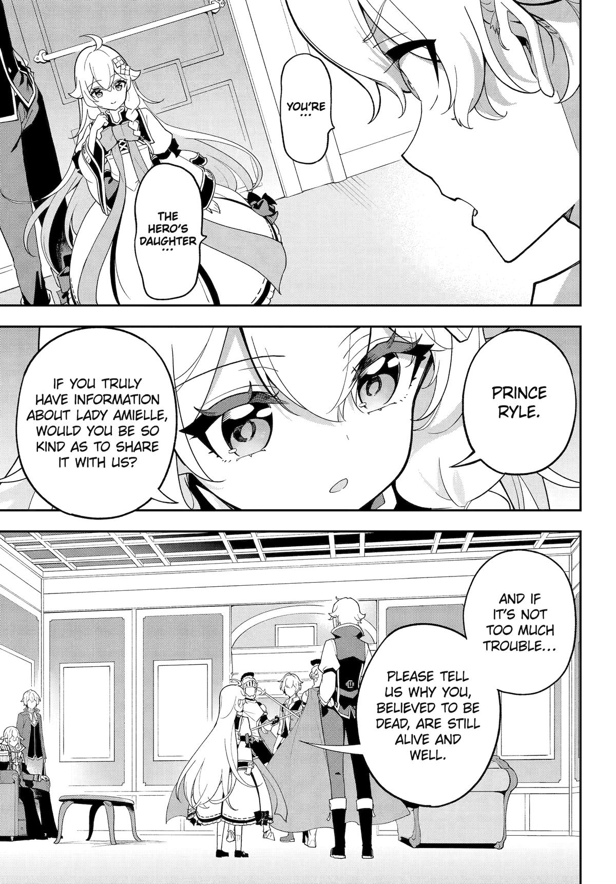 Chichi wa Eiyuu, Haha wa Seirei, Musume no Watashi wa Tenseisha. Chap 78 - Next Chap 79