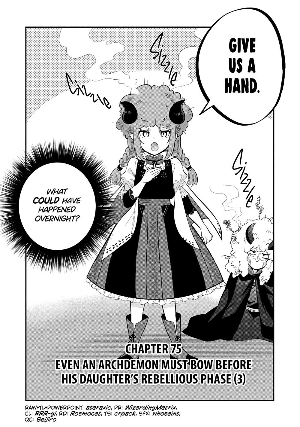 Maou no Ore ga Dorei Elf wo Yome ni Shitanda ga, Dou Medereba Ii? Chap 75 - Next Chap 76