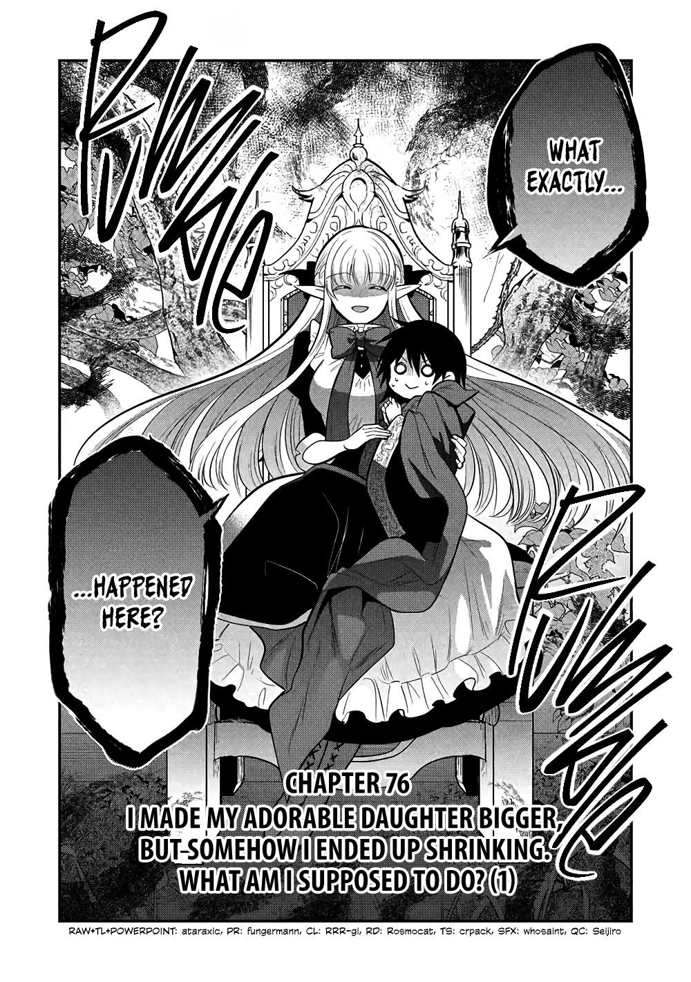 Maou no Ore ga Dorei Elf wo Yome ni Shitanda ga, Dou Medereba Ii? Chap 76 - Next Chap 77