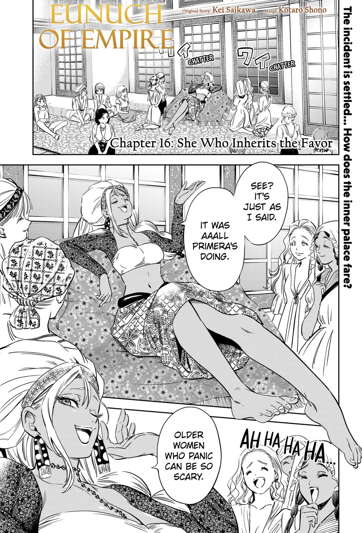 Eunuch of Empire Chap 16 - Next Chap 17