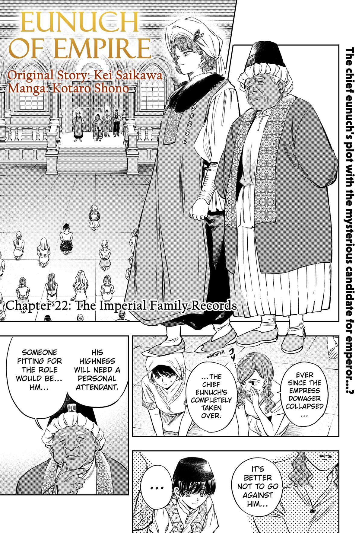 Eunuch of Empire Chap 22 - Next Chap 23