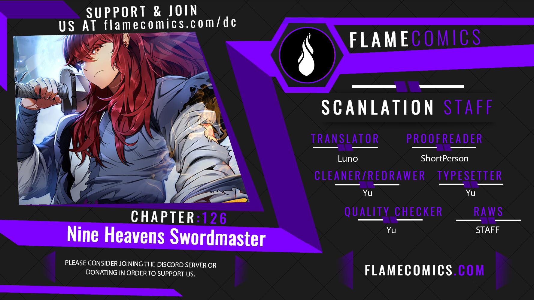 The Nine Heavens Swordmaster Chap 126 - Next Chap 127