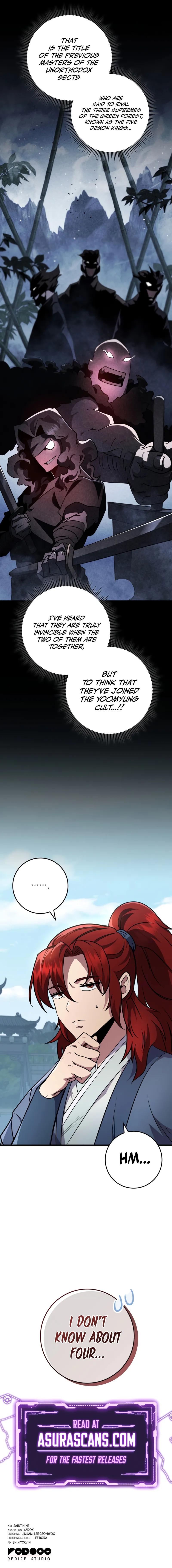 The Nine Heavens Swordmaster Chap 120 - Next Chap 121