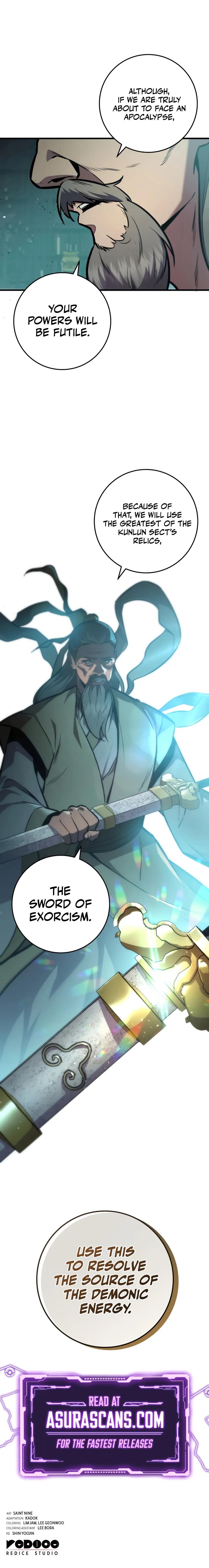 The Nine Heavens Swordmaster Chap 122 - Next Chap 123