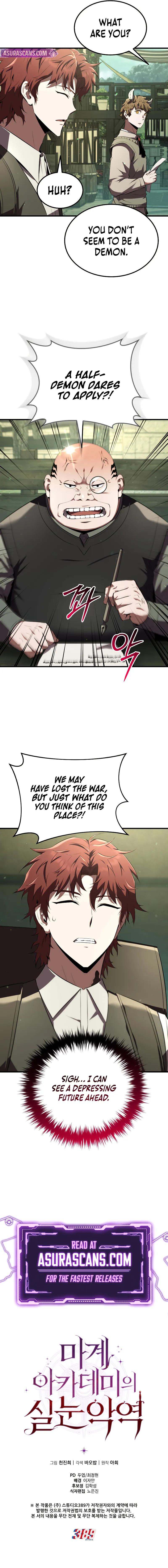 The Fox-Eyed Villain of the Demon Academy Chap 8 - Next Chap 9